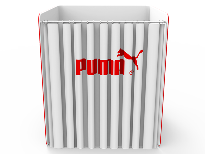 Convertible Private Tension Fabric Enclosure Display-002 - Image 2