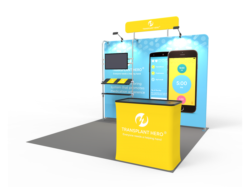 10 x 10ft Customized Portable Exhibition Booth Display Stand 004 - Image 4