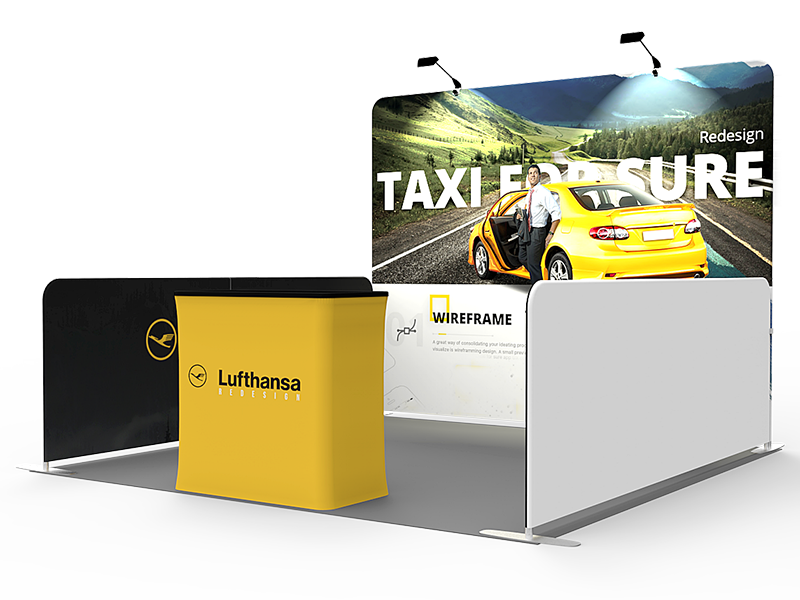 10 x 10ft Customized Portable Exhibition Booth Display Stand 006