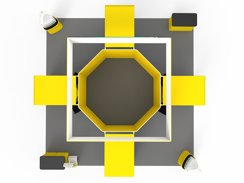 20 x 20ft Customized Portable Exhibition Booth Display Stand 002 - Image 4